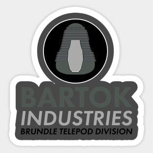 Bartok Industries Telepod Division Sticker